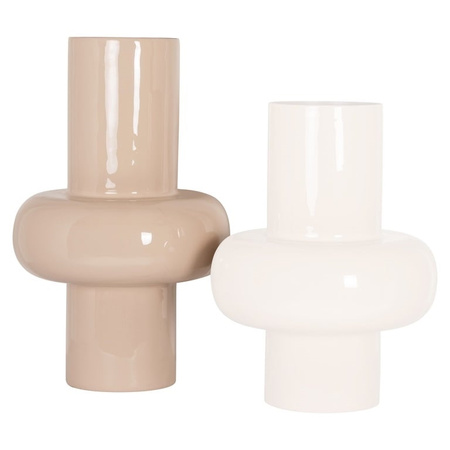 RICHMOND wazon BENICE L beżowy