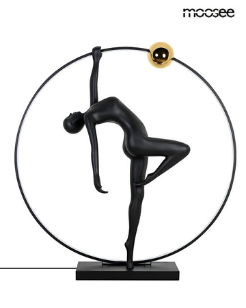 MOOSEE lampa podłogowa HUMAN ACROBATIC    czarna