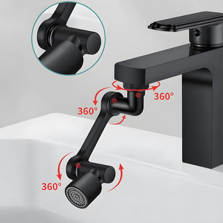 PRZEDŁUŻKA OBROTOWA COLT CZARNA