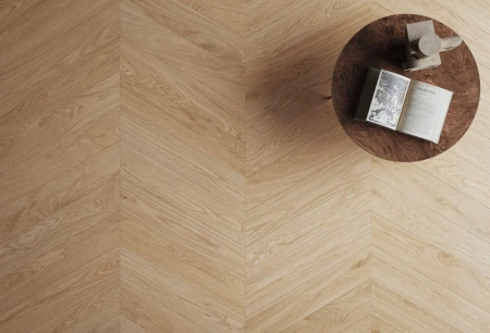 Emil Ceramica Mimesis Miele Chevron Nat. 11x54