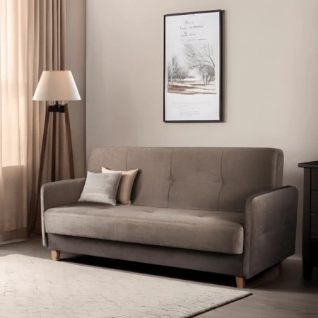 Zestaw 2x Sofa CUBA Beżowa