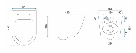 WC - CARLOS RIMLESS NATURE MARBLE