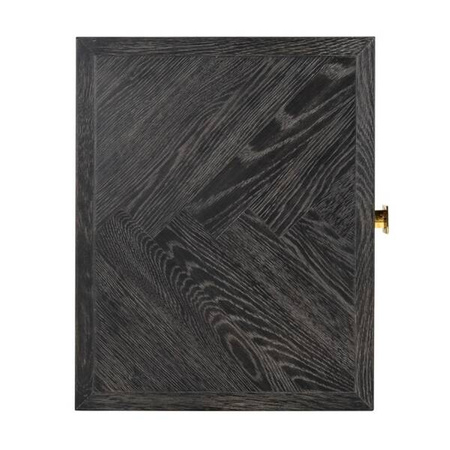 RICHMOND szafka nocna BLACKBONE GOLD - 1 szuflada