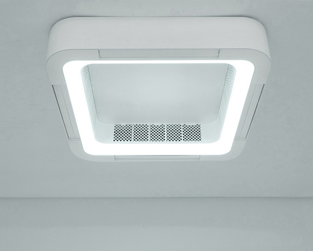 MOOSEE lampa sufitowa / plafon FANLIGHT   - wentylator
