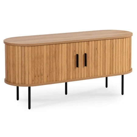 Szafka RTV Dwudrzwiowa 120 cm TRISH Dąb