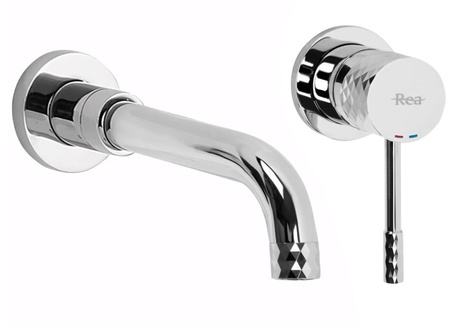 BATERIA UMYWALKOWA PODTYN LUNGO DIAMOND CHROM+BOX