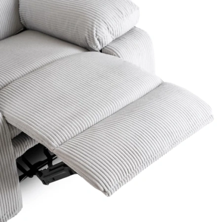 Fotel ARTURO Szary Sztruksowy