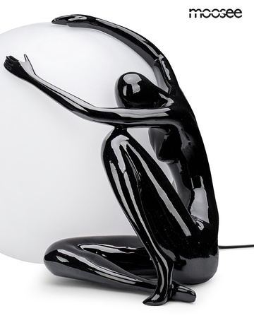MOOSEE lampa stołowa UOMO 50 czarna