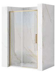 DRZWI PRYSZNICOWE RAPID SLIDE BRUSH GOLD 160