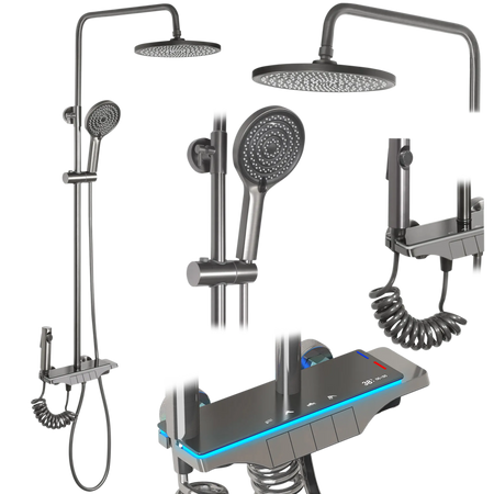 ZESTAW NATRYSKOWY SAVIO LED TYTAN