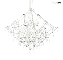 MOOSEE lampa wisząca CONSTELATION 120 - LED, stal szczotkowana