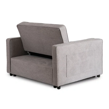 Fotel Rozkładany CORRA Szary