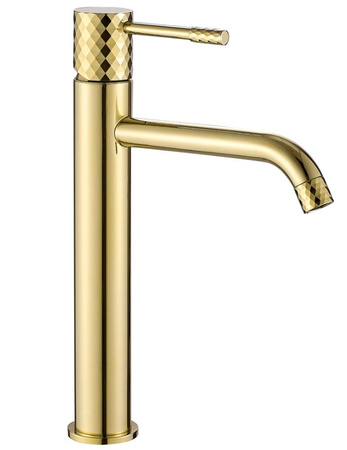 BATERIA UMYWALKOWA LUNGO DIAMOND ZŁOTA WYSOKA