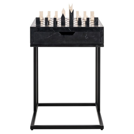 RICHMOND stolik szachowy DAVOS czarny