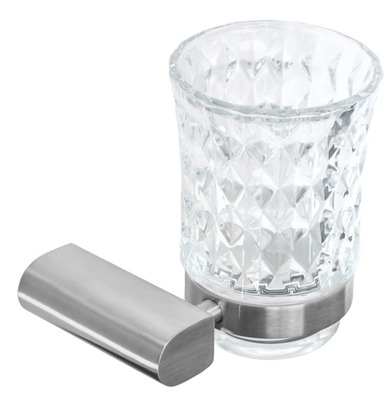 322224 KUBEK ŁAZIENKOWY WISZĄCY CHROM CRIS