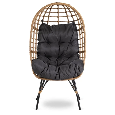Fotel Ogrodowy Wypoczynkowy MADISON Szary