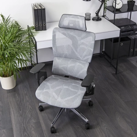 Fotel Obrotowy MARTIN Szary