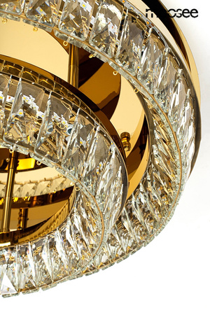 MOOSEE lampa sufitowa / plafon SAVOY 2    złota