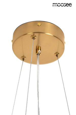 MOOSEE lampa wisząca FLORA 80 złota