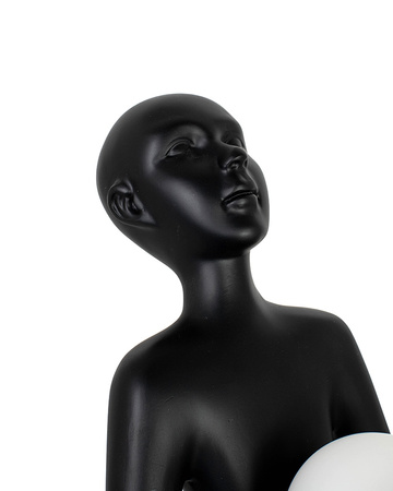 MOOSEE lampa stołowa HUMAN PREMIUM        czarna