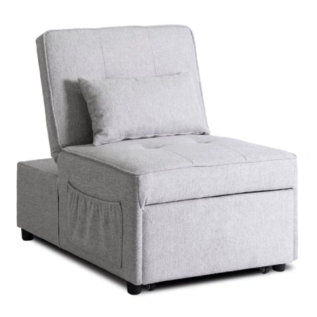 Fotel IBERIS 80 cm Szary