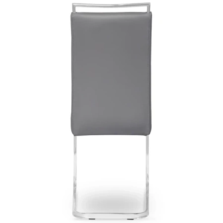 Krzesło LOCA Szare Ekoskóra