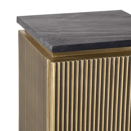 RICHMOND kolumna / stolik IRONVILLE -     marmur, metal, MDF, sklejka brzozowa