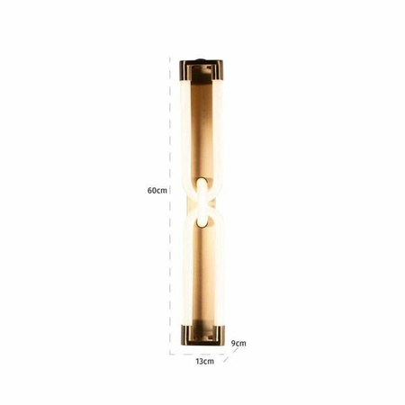 RICHMOND lampa ścienna LYSA szczotkowane  złoto