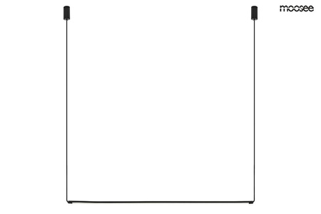 MOOSEE lampa wisząca OMBRE LEVEL 80  czarna