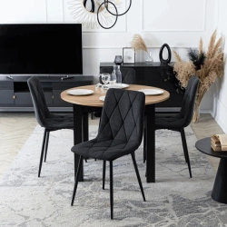 Krzesło ROBIN 2 Czarne