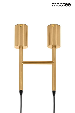 MOOSEE lampa wisząca RIVA 2 złota