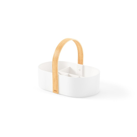 UMBRA organizer na kosmetyki BELLWOOD     biały