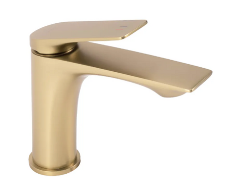 BATERIA UMYWALKOWA AVALON ZŁOTA SZCZOTKOWANA NISKA