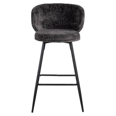 RICHMOND zestaw 2 krzeseł barowych MIMI czarny