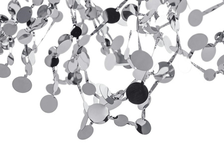 MOOSEE lampa wisząca MONETE chromowana