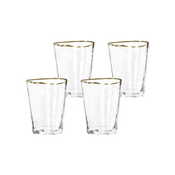 KARE komplet 4 szklanek HOMMAGE 300 ml