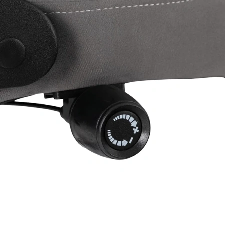 Fotel Obrotowy COMFORT Szary Welurowy