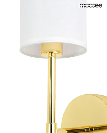 MOOSEE lampa ścienna IMPERIO złota