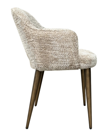 RICHMOND krzesło DELPHINA ARM -           trudnopalne