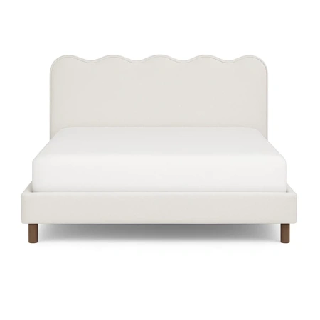 Łóżko 160x200 IZMIR Boucle Kremowe