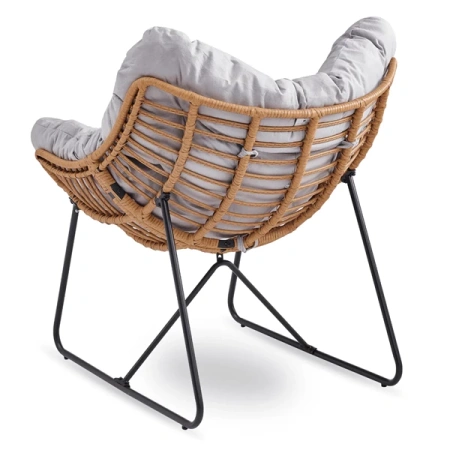 Fotel Wypoczynkowy FIN Szary