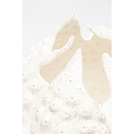 KARE wazon dekoracyjny ANEMONE 26 cm      biały