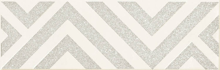 Tubądzin Domino Burano Bar White Dekor C 7,8x23,7