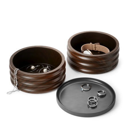 UMBRA organizer na biżuterię TESORA       czarny / brązowy