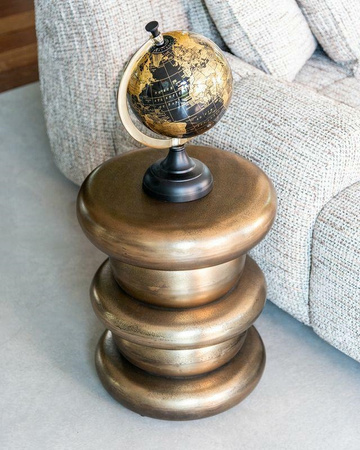 RICHMOND dekoracja globus JILLY           czarno-złoty