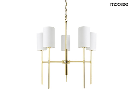 MOOSEE lampa wisząca IMPERIO 5 złota