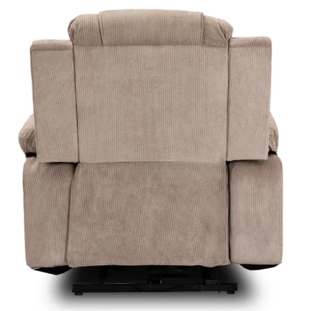 Fotel Masujący z Funkcją Wstawania FENIX Beżowy
