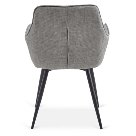 Krzesło EDRICK Tkanina Szare