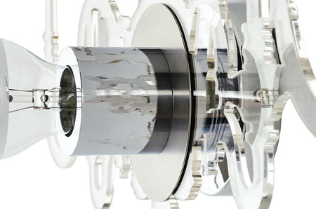 MOOSEE lampa ścienna ICE 3D               transparentna