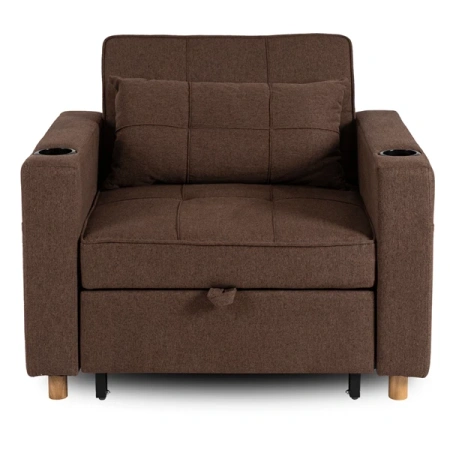 Fotel SOLOR Brązowy